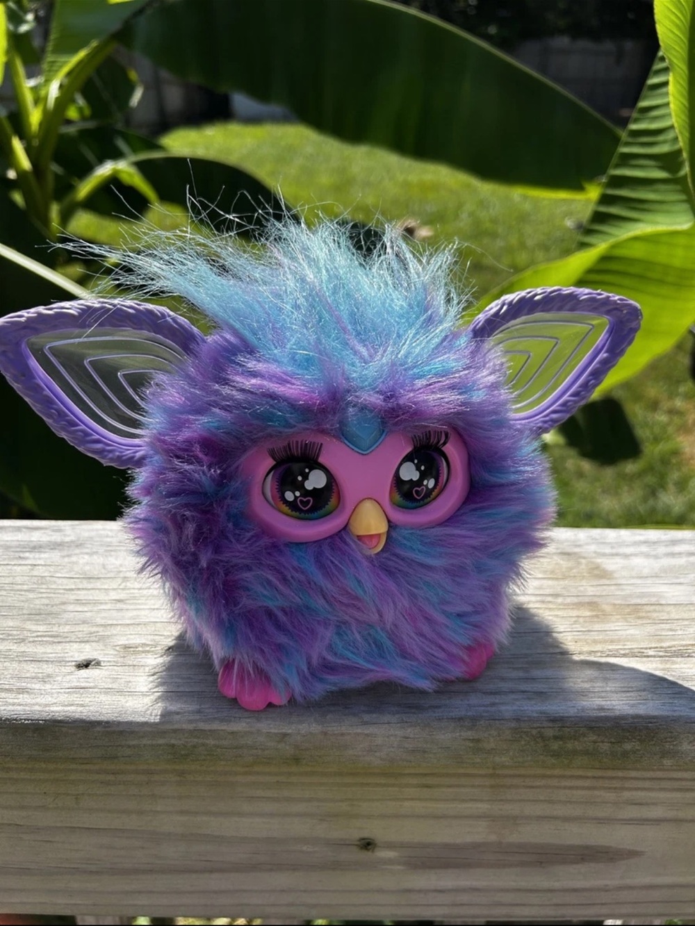 2023 Hasbro Furby Blue Purple Plush Interactive Toy Tested Working